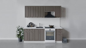 Кухонный гарнитур «Бьянка» длиной 220 см в Сургуте - surgut.mebel-tymen.ru | фото