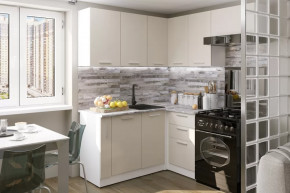 Кухонный гарнитур Дюна мега прайм 1600х1700 мм в Сургуте - surgut.mebel-tymen.ru | фото