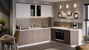 Кухонный гарнитур «Габриэлла» №11 Белый/Сноу/Муссон в Сургуте - surgut.mebel-tymen.ru | фото