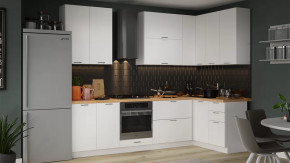 Кухонный гарнитур «Габриэлла» №18 Белый, Сноу в Сургуте - surgut.mebel-tymen.ru | фото