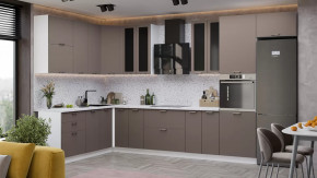 Кухонный гарнитур «Габриэлла» №22 Белый, Муссон в Сургуте - surgut.mebel-tymen.ru | фото