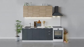 Кухонный гарнитур «Гранита» длиной 180 см в Сургуте - surgut.mebel-tymen.ru | фото