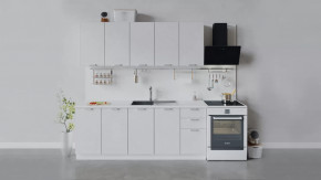 Кухонный гарнитур «Гранита» длиной 200 см в Сургуте - surgut.mebel-tymen.ru | фото