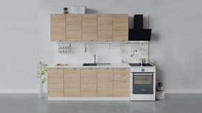 Кухонный гарнитур «Гранита» длиной 200 см в Сургуте - surgut.mebel-tymen.ru | фото