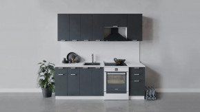 Кухонный гарнитур «Гранита» длиной 220 см в Сургуте - surgut.mebel-tymen.ru | фото