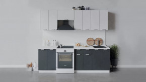 Кухонный гарнитур «Гранита» длиной 240 см в Сургуте - surgut.mebel-tymen.ru | фото