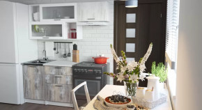 Кухонный гарнитур Инна экстра 1700 мм в Сургуте - surgut.mebel-tymen.ru | фото