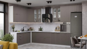 Кухонный гарнитур «Кимберли» №11 Белый, Муссон в Сургуте - surgut.mebel-tymen.ru | фото