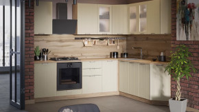 Кухонный гарнитур «Кимберли» №6 Дуб Крафт золотой, Крем в Сургуте - surgut.mebel-tymen.ru | фото