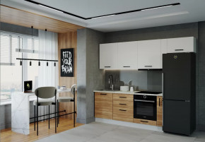 Кухонный гарнитур Лада-2550 столешница 26 мм в Сургуте - surgut.mebel-tymen.ru | фото