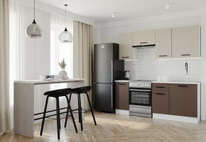 Кухонный гарнитур Латте-2000 столешница 38 мм в Сургуте - surgut.mebel-tymen.ru | фото