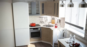 Кухонный гарнитур Лира литл 1500х1200 мм в Сургуте - surgut.mebel-tymen.ru | фото