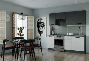 Кухонный гарнитур Лофт-2000 столешница 26 мм в Сургуте - surgut.mebel-tymen.ru | фото