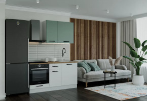 Кухонный гарнитур Муссон-1600 столешница 38 мм в Сургуте - surgut.mebel-tymen.ru | фото