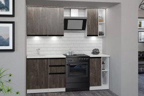 Кухонный гарнитур Ноктюрн медиум 1400 мм в Сургуте - surgut.mebel-tymen.ru | фото