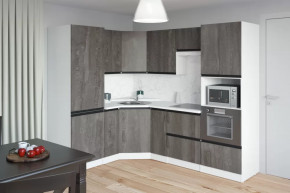 Кухонный гарнитур Ноктюрн оптима 1800х2400 мм в Сургуте - surgut.mebel-tymen.ru | фото