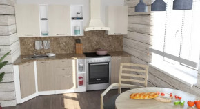 Кухонный гарнитур Ольга прайм 4 900*2000 мм в Сургуте - surgut.mebel-tymen.ru | фото