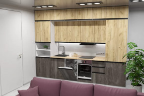 Кухонный гарнитур Сапфир экстра 3000 мм в Сургуте - surgut.mebel-tymen.ru | фото