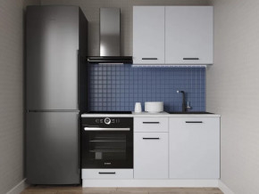 Кухонный гарнитур Смоки-1600 МДФ столешница 26 мм в Сургуте - surgut.mebel-tymen.ru | фото