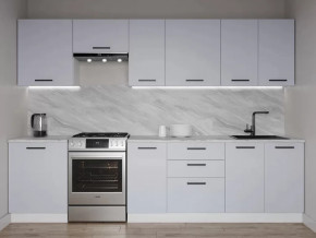 Кухонный гарнитур Смоки-3000 МДФ столешница 38 мм в Сургуте - surgut.mebel-tymen.ru | фото