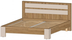 Ленора Кровать 1600 Дуб вотан/Кашемир в Сургуте - surgut.mebel-tymen.ru | фото