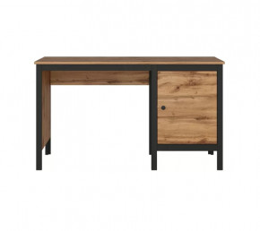 LOFT стол письменный BIU/130 (Дуб вотан/Черный) в Сургуте - surgut.mebel-tymen.ru | фото