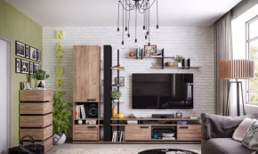 Модульная гостиная Nature в Сургуте - surgut.mebel-tymen.ru | фото