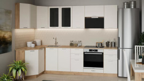 Модульная кухня «Габриэлла» Дуб крафт золотой/Крем в Сургуте - surgut.mebel-tymen.ru | фото