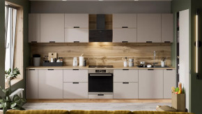 Модульная кухня «Гренада» Дуб Крафт золотой, Холст латте в Сургуте - surgut.mebel-tymen.ru | фото