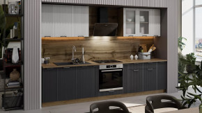 Модульная кухня «Кимберли» Дуб Крафт золотой, Сноу, Муссон в Сургуте - surgut.mebel-tymen.ru | фото