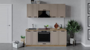 Модульная кухня «Лорас» Дуб крафт золотой/Холст латте в Сургуте - surgut.mebel-tymen.ru | фото