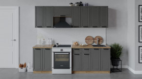 Модульная кухня «Лорас» Дуб крафт золотой/Холст вулкан в Сургуте - surgut.mebel-tymen.ru | фото