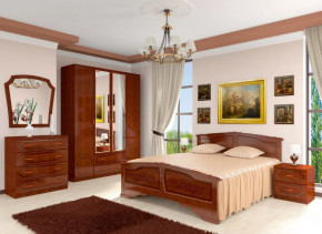 Модульная спальня Лакированный орех в Сургуте - surgut.mebel-tymen.ru | фото