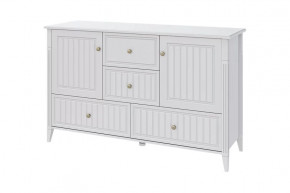 Мэгги Комод 2 двери 4 ящика Белый в Сургуте - surgut.mebel-tymen.ru | фото