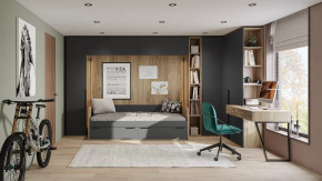 Набор детской мебели «Порто» №2 Яблоня Беллуно, Графит софт в Сургуте - surgut.mebel-tymen.ru | фото