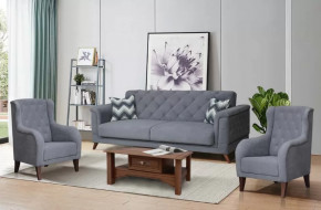 Набор мебели для отдыха Амарант (вар. ткань) 3-3-1 в Сургуте - surgut.mebel-tymen.ru | фото