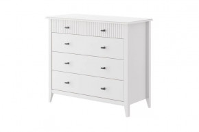 Никеа Комод 5 ящиков Белый в Сургуте - surgut.mebel-tymen.ru | фото