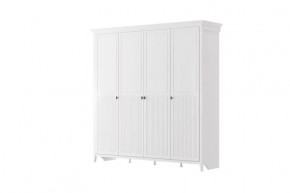 Никеа Шкаф распашной для одежды ШР-4 Белый в Сургуте - surgut.mebel-tymen.ru | фото