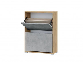 Обувница Домино Бетон в Сургуте - surgut.mebel-tymen.ru | фото