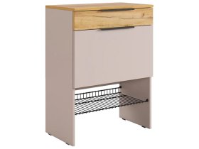 Обувница Баско кашемир/дуб крафт золотой в Сургуте - surgut.mebel-tymen.ru | фото