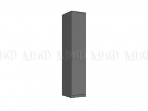 Пенал 1 створка Челси Графит в Сургуте - surgut.mebel-tymen.ru | фото