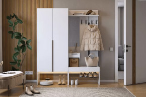 Прихожая Баско К1 белое дерево в Сургуте - surgut.mebel-tymen.ru | фото