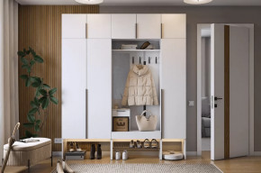 Прихожая Баско К7 белое дерево в Сургуте - surgut.mebel-tymen.ru | фото