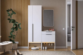 Прихожая Баско К8 белое дерево в Сургуте - surgut.mebel-tymen.ru | фото