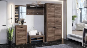 Прихожая серия Регина дуб самдал в Сургуте - surgut.mebel-tymen.ru | фото