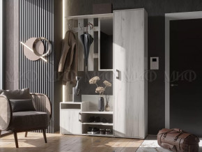 Прихожая Визит Дуб Крафт Белый в Сургуте - surgut.mebel-tymen.ru | фото