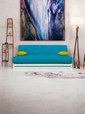 Прямой диван манго 1 Нео Азуре/Подушки Нео Эппл в Сургуте - surgut.mebel-tymen.ru | фото