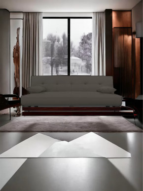 Прямой диван манго 1 Нео Графит/Планки орех в Сургуте - surgut.mebel-tymen.ru | фото