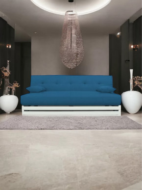 Прямой диван манго 1 Савана Деним/Планки белые в Сургуте - surgut.mebel-tymen.ru | фото