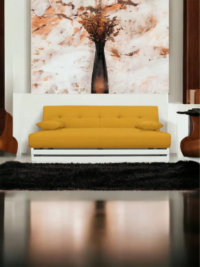 Прямой диван манго 1 Савана Елоу/Планки белые в Сургуте - surgut.mebel-tymen.ru | фото